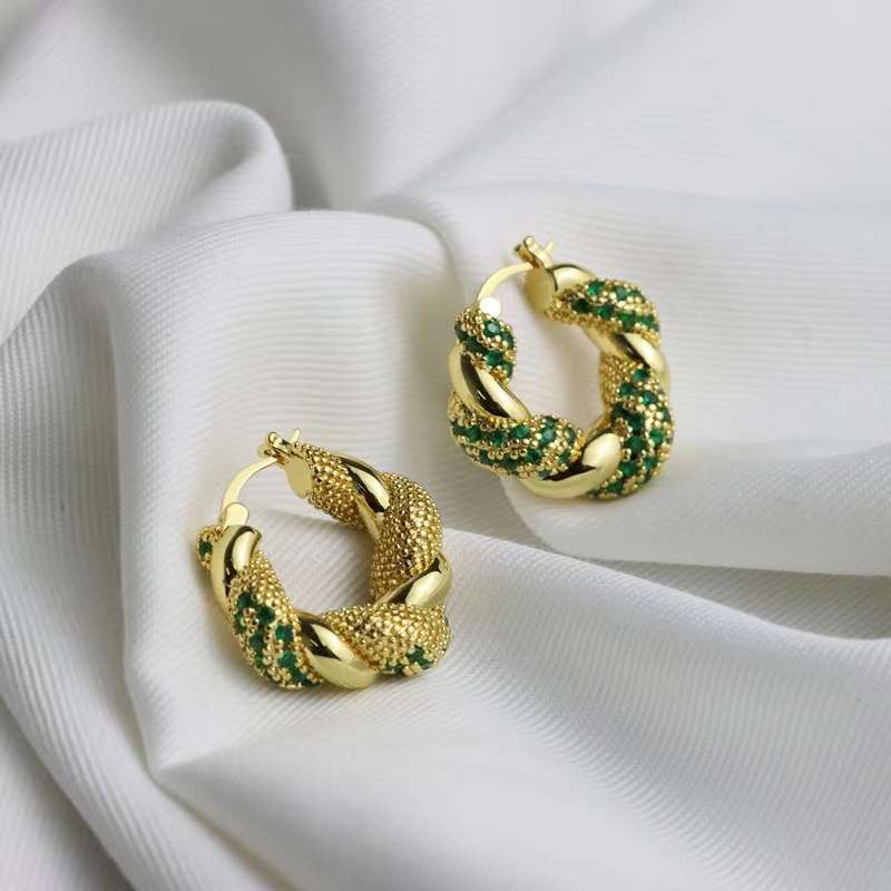 Rainforest earrings