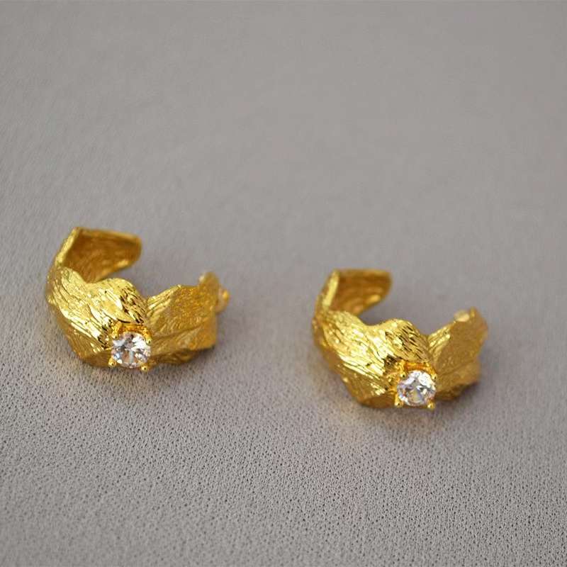Golden Leaf Earrings