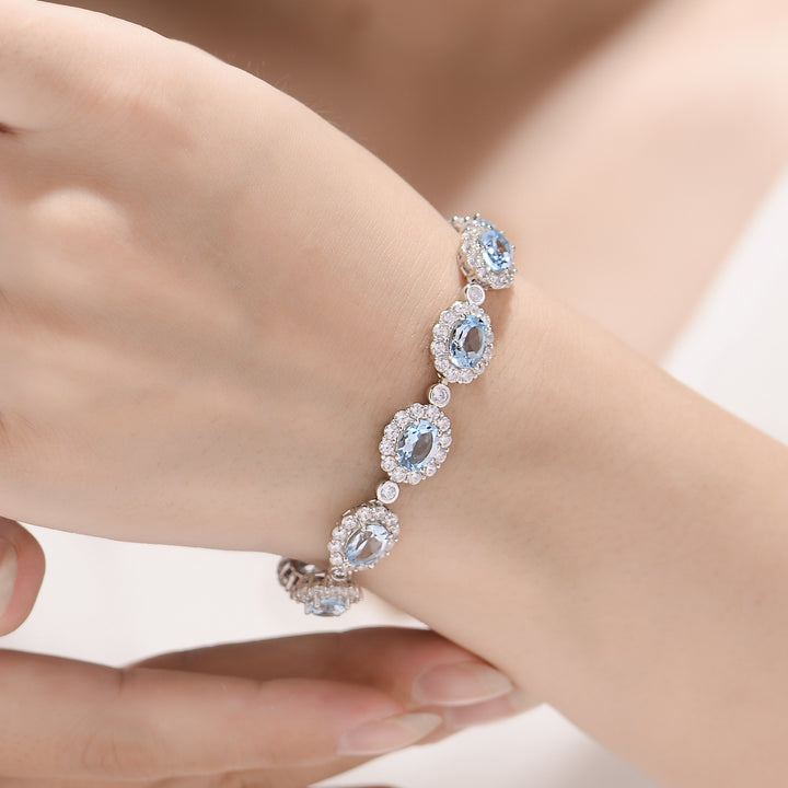 Regal Sapphire Bracelet