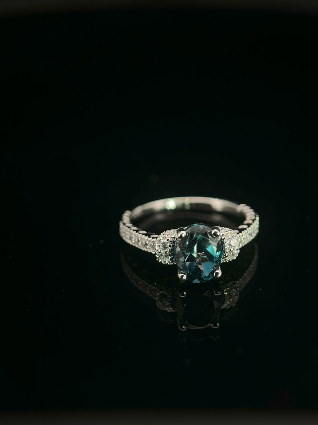 Sky Blue Grace Ring