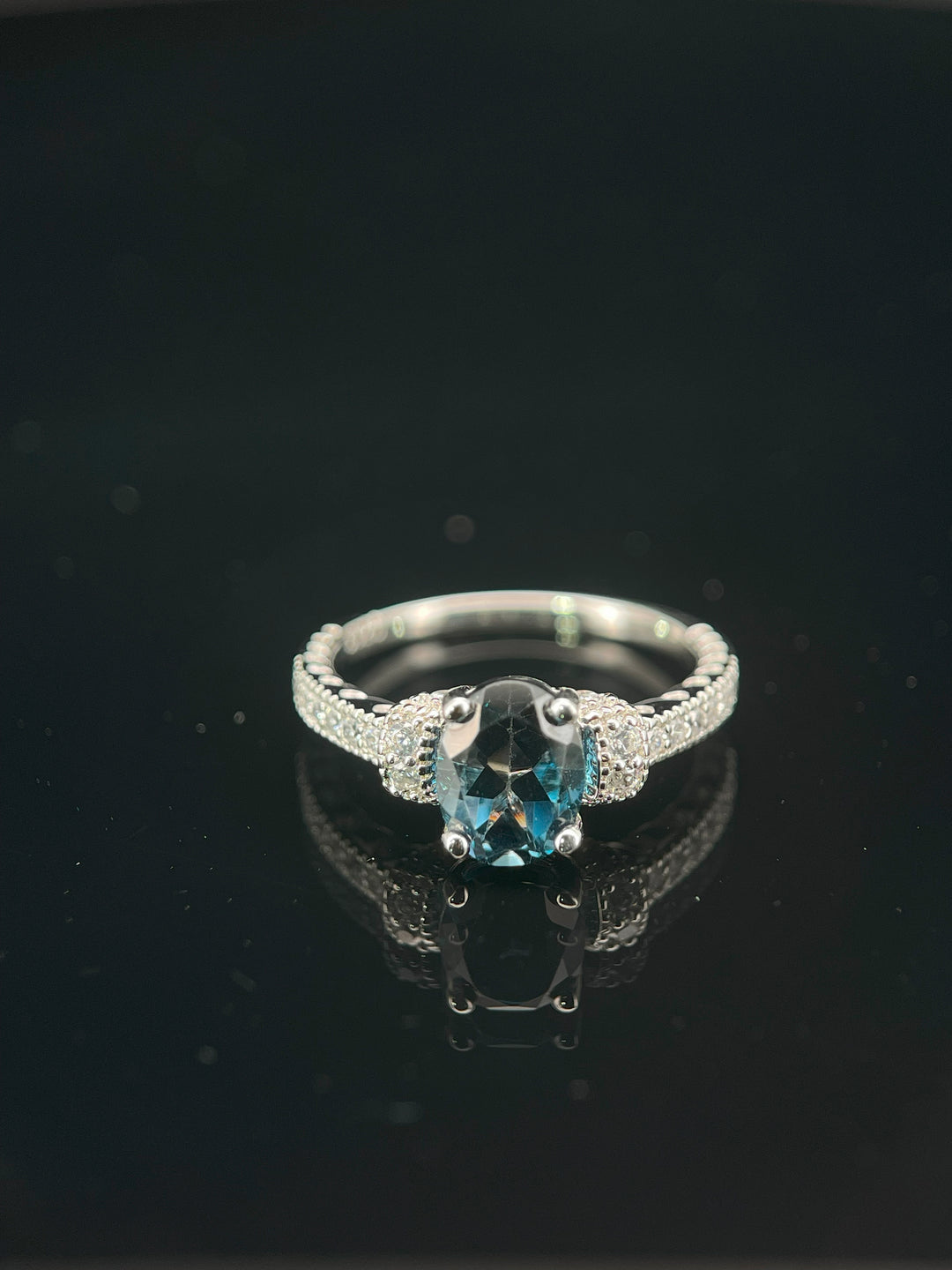 Sky Blue Grace Ring