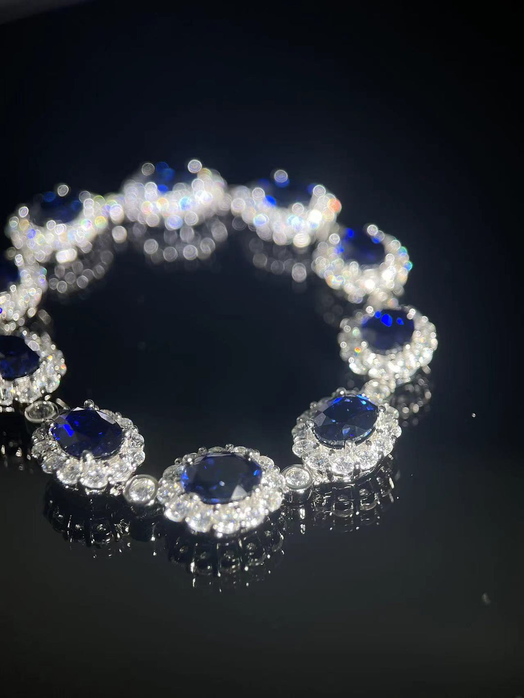 Regal Sapphire Bracelet